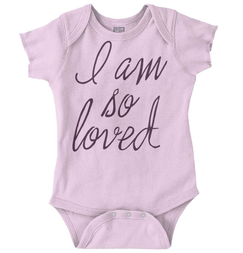 i am loved onesie