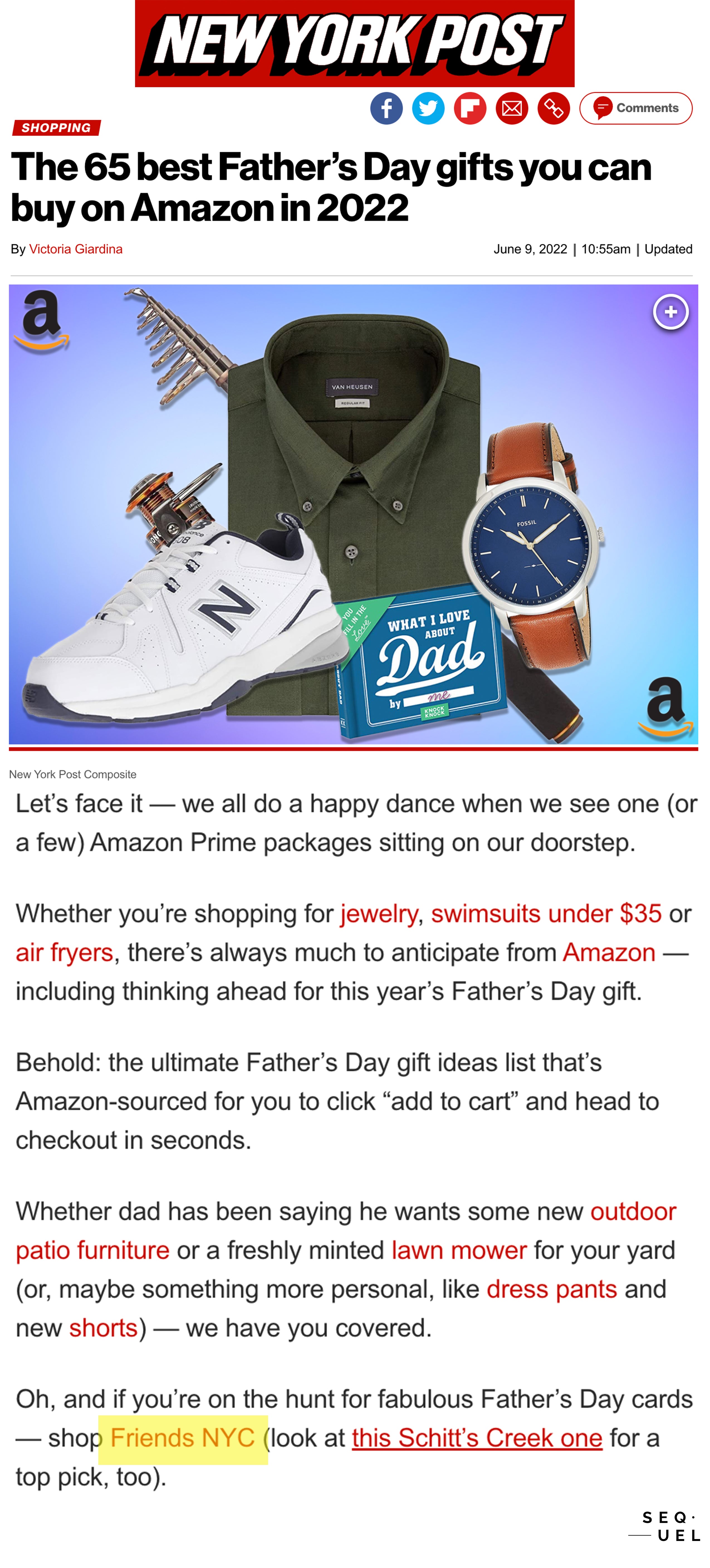 "The 65 Best Father's Day gifts you can buy on Amazon in 2022"