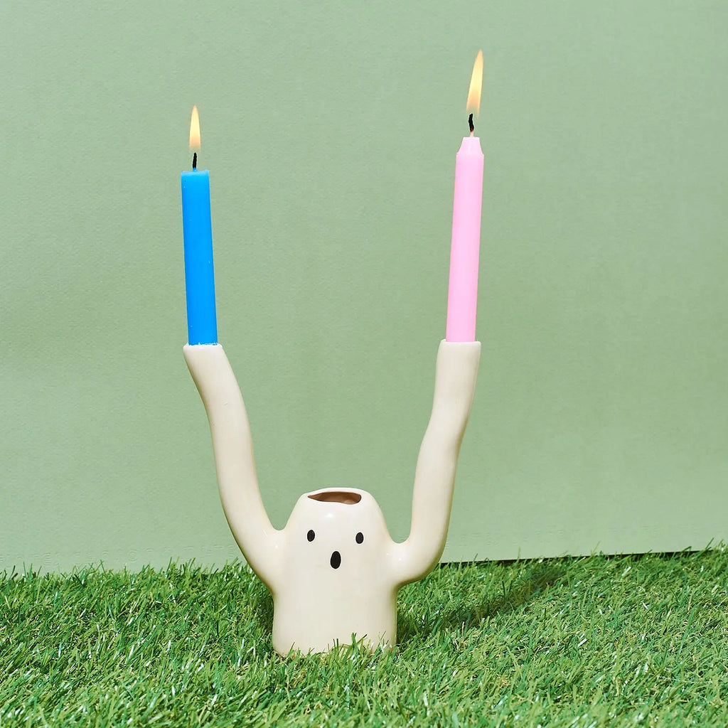 ghost candle holder