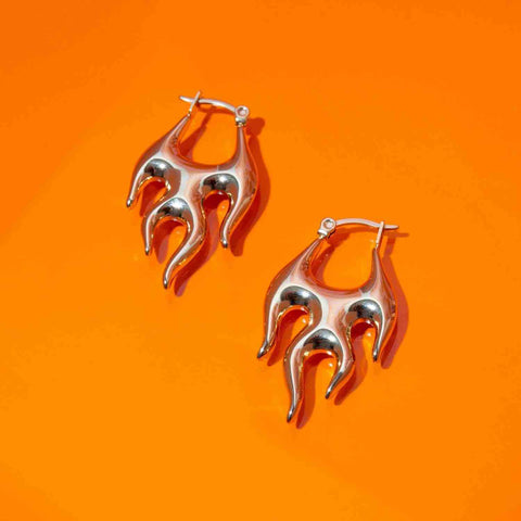 Gifts for Aries - Flame Earrings at Friends NYC Brooklyn