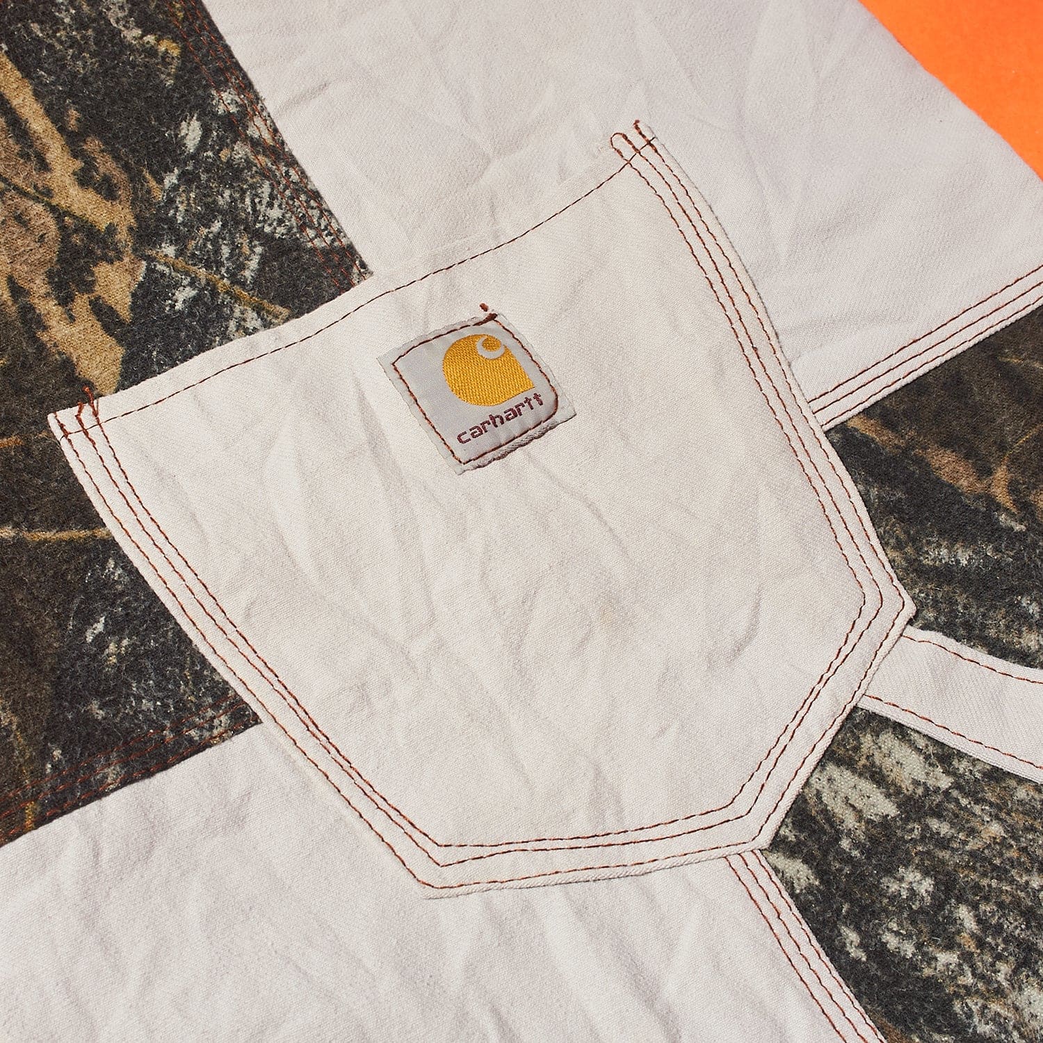 Carhartt Rework Tote Bag  Made from Carhartt Jacket, Pants, Overalls