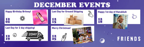 December 2022 Events Calendar - Friends NYC Store in Brooklyn, New York