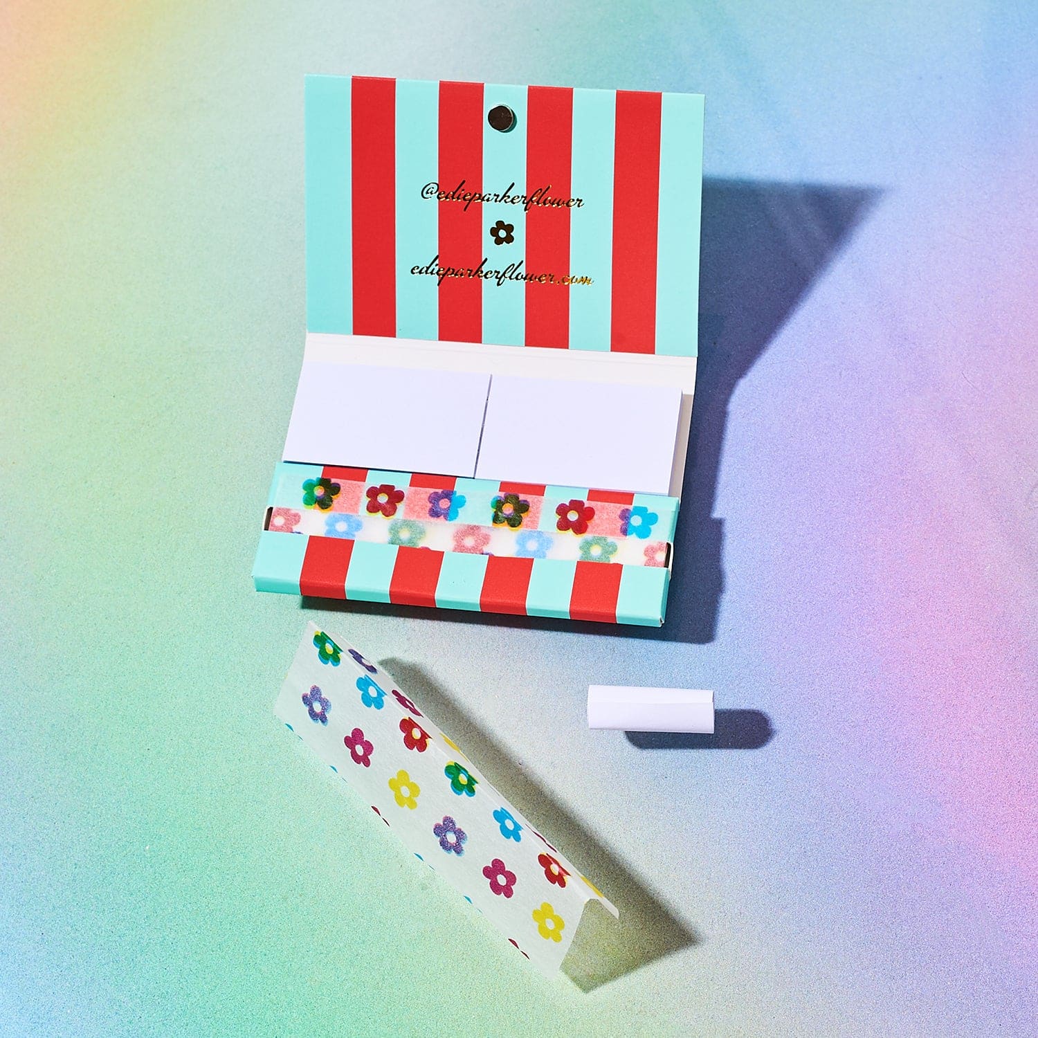 Flower Rolling Papers in Rainbow