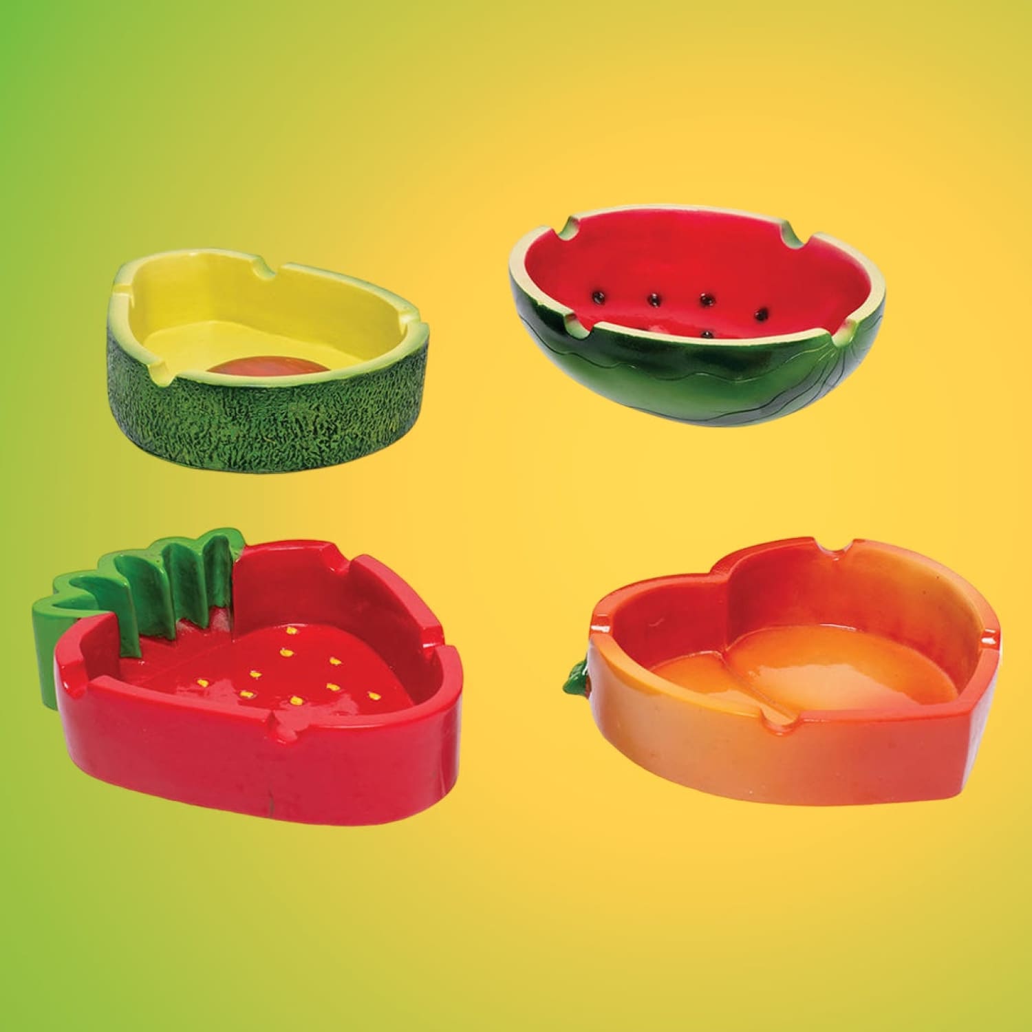 Fruity Ashtray  Food Themed Smoke Accessories