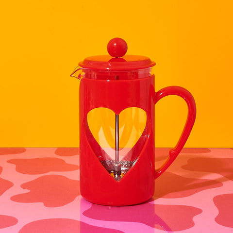 Red Heart French Press