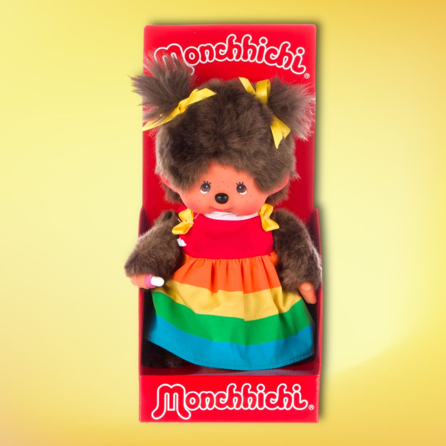 Monchichi 20 Cm Girl Rainbow Colors