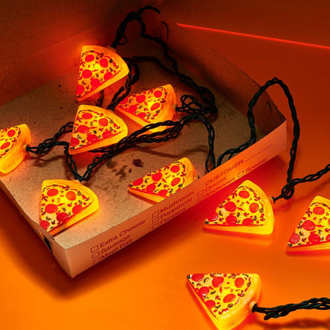 Pizza Decorative Lights Set | Indoor and Outdoor String Lights