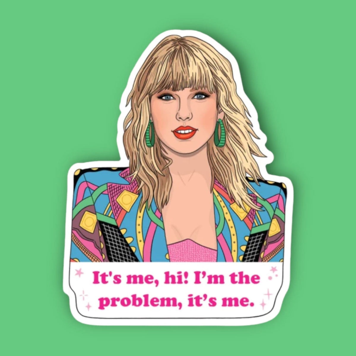 Taylor Swift Friendship Bracelets Die Cut Sticker –