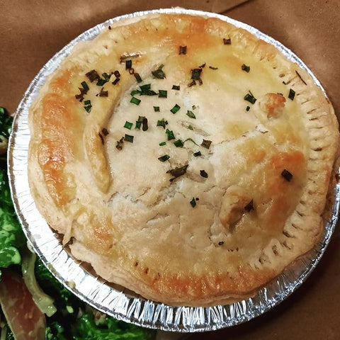 turkey pot pie, international friendship day with our bff jesse james laderoute