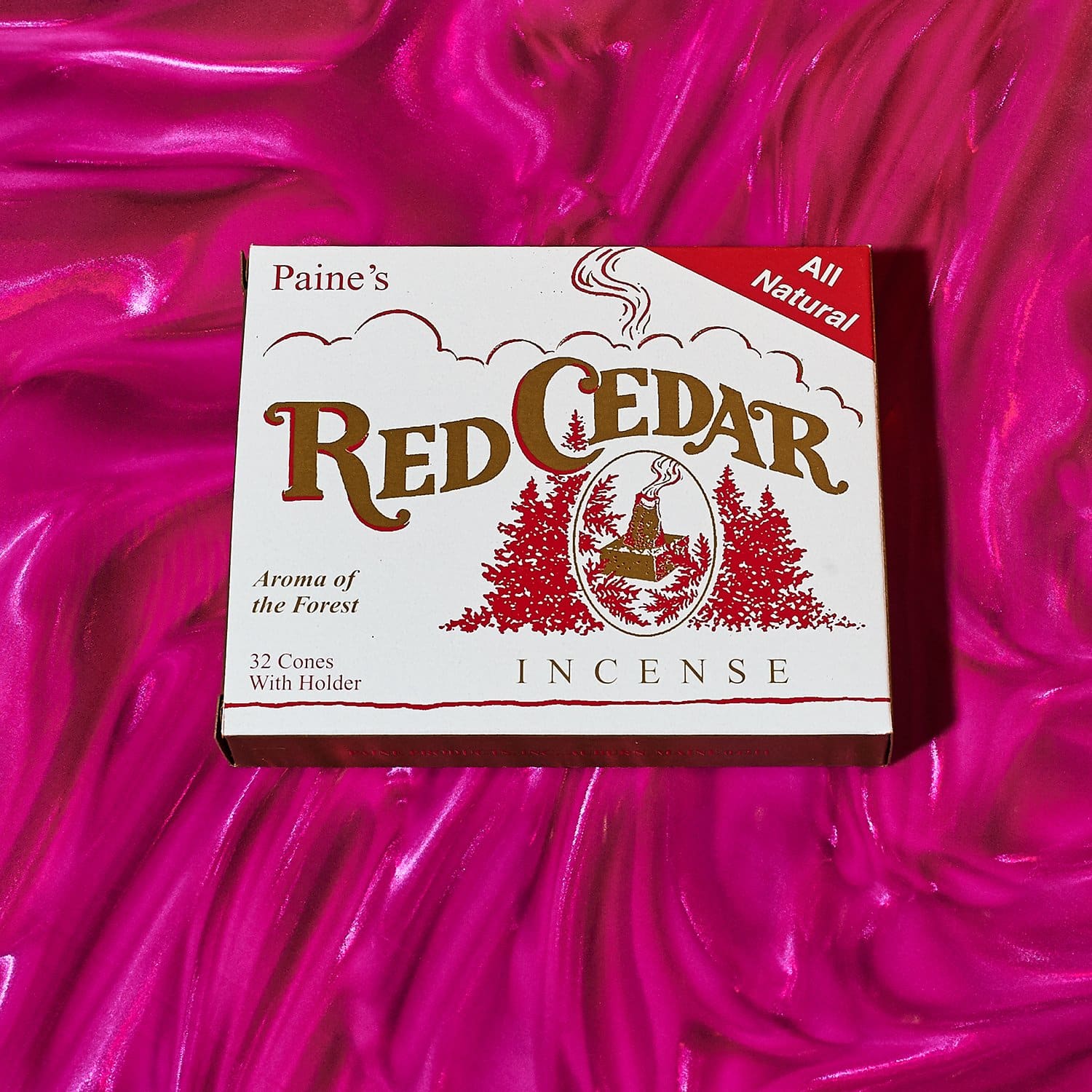 Red Cedar Incense Cones - 32 Pack