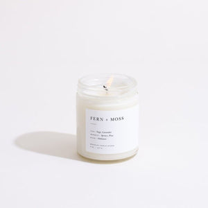 Brooklyn Candle Co  Fern + Moss Soy Wax Candle - 8 oz.