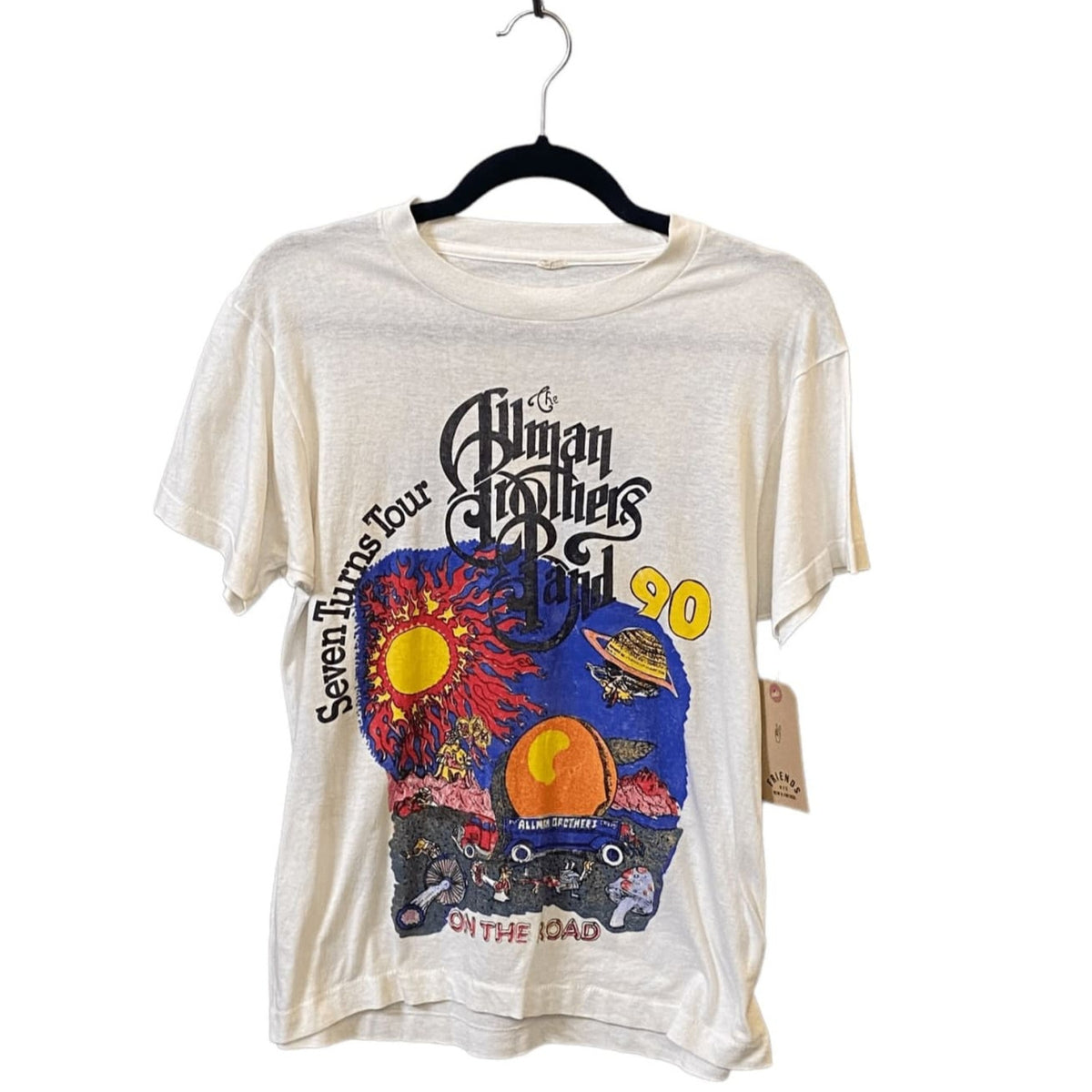 Vintage Allman Brothers Band Seven Turns Tour Shirt | Friends NYC