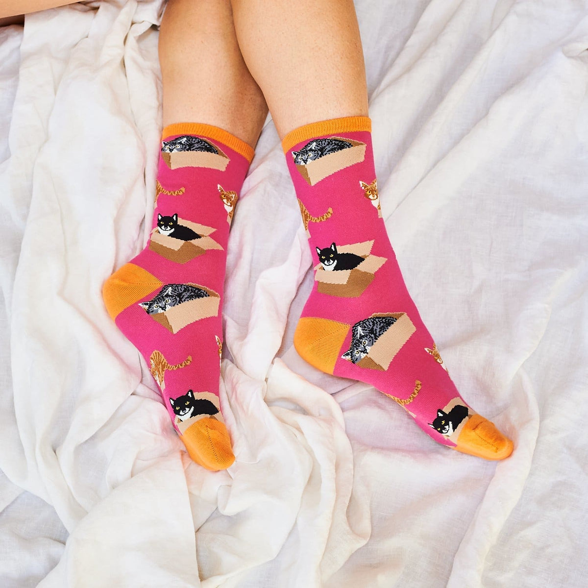 Women's Butterfly Socks That Stop Violence from HumanKind Fair