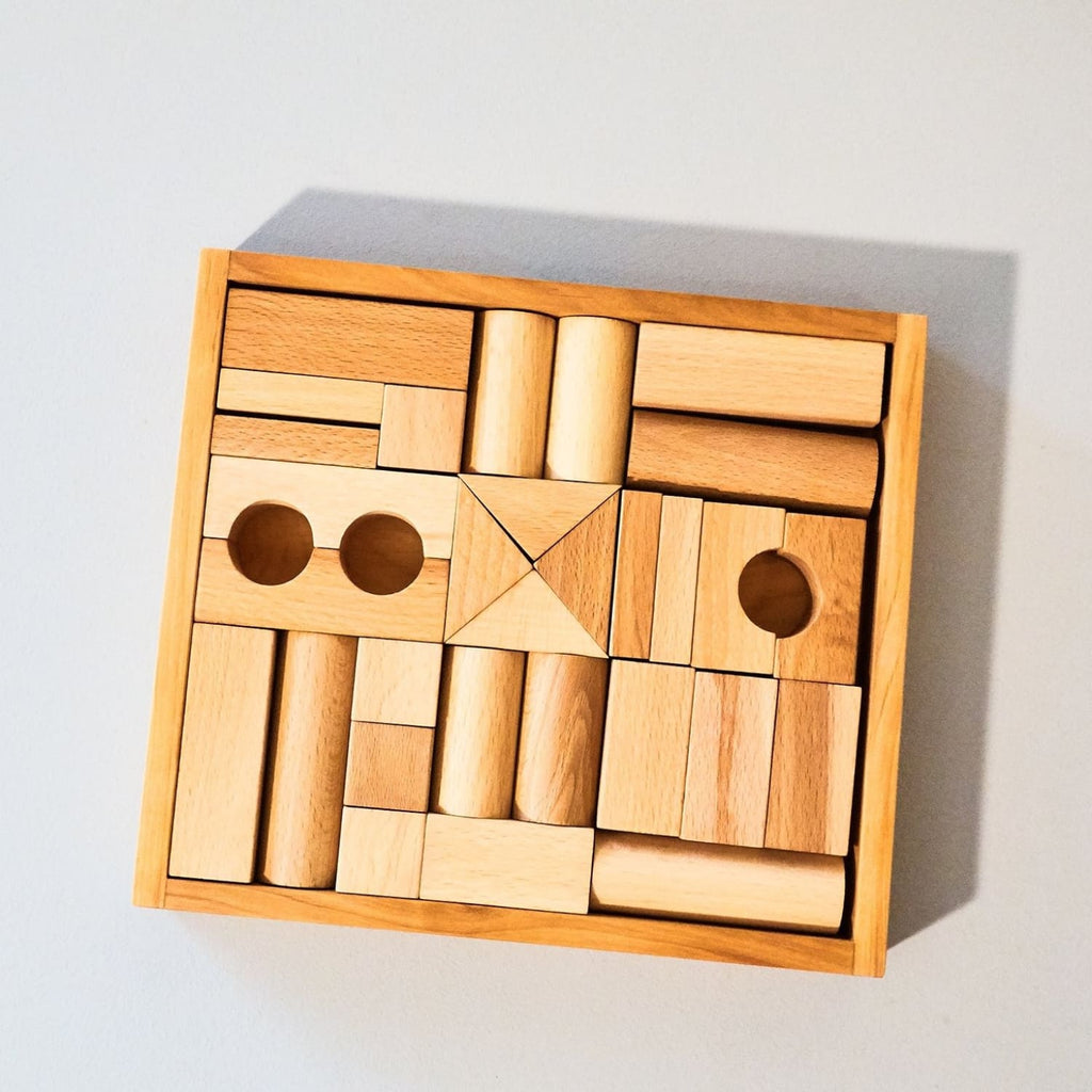 baby building blocks wooden