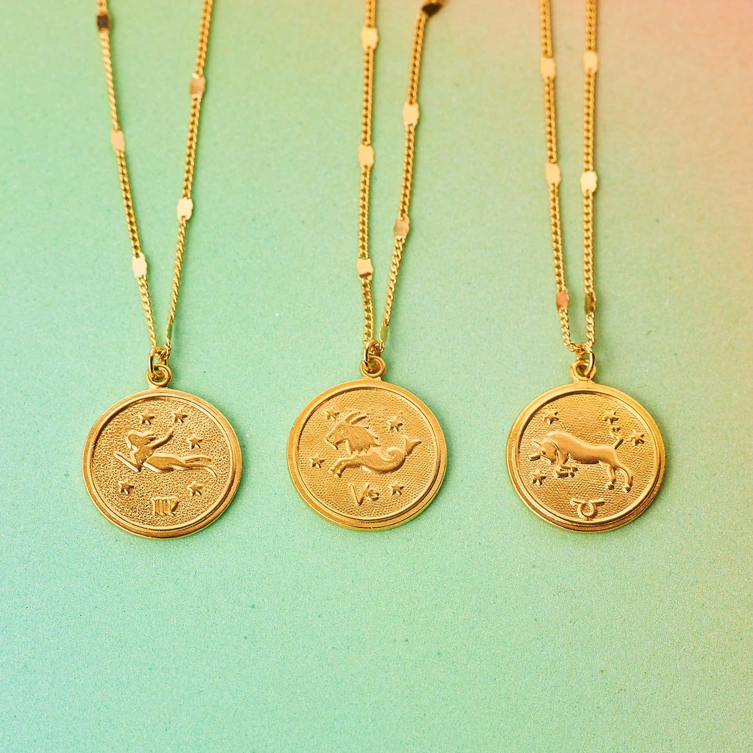 14K Gold Zodiac Sign Pendant S: buy online in NYC. Best price