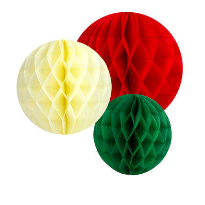 Talking Tables Honeycomb Paper Decorations Pack of Three