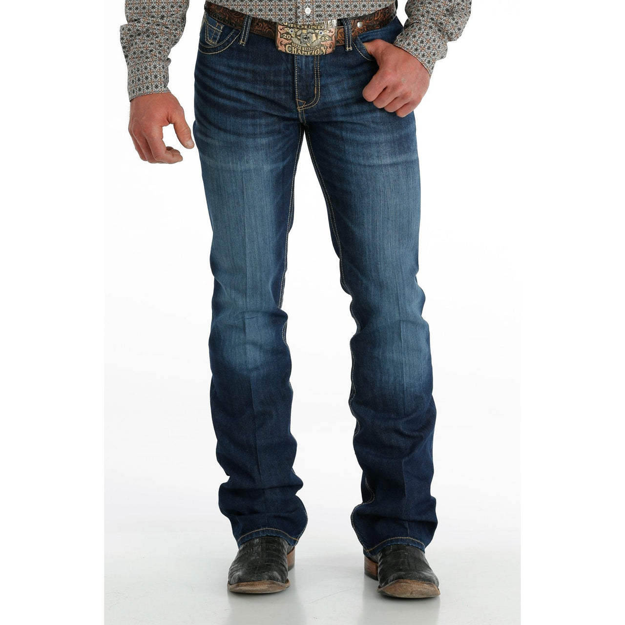 Wrangler Mens Jeans - Retro - Slim Fit - Bootcut - River Wash - Billy's  Western Wear