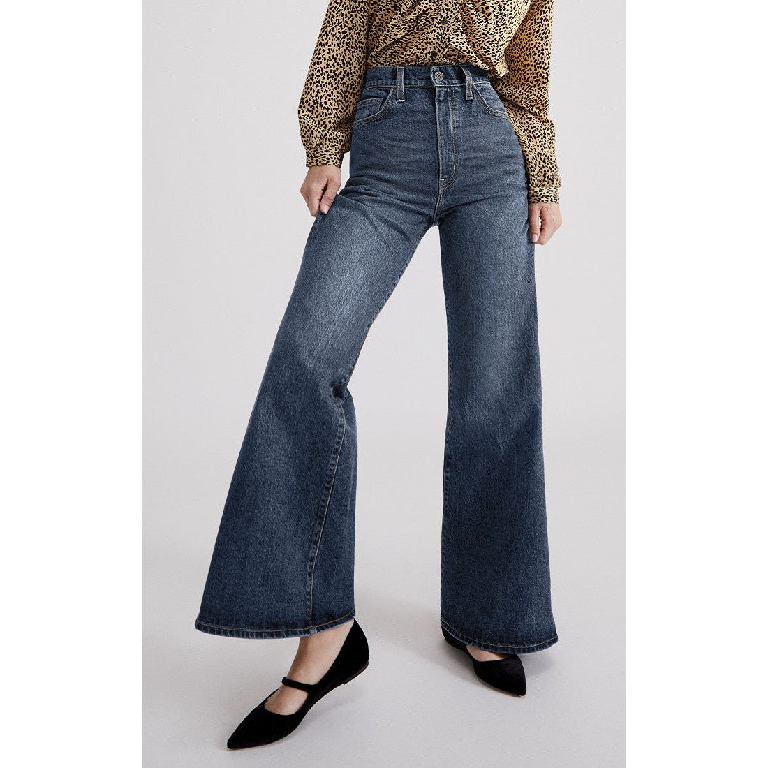 Ribcage Straight Ankle Jean in Summer Slide