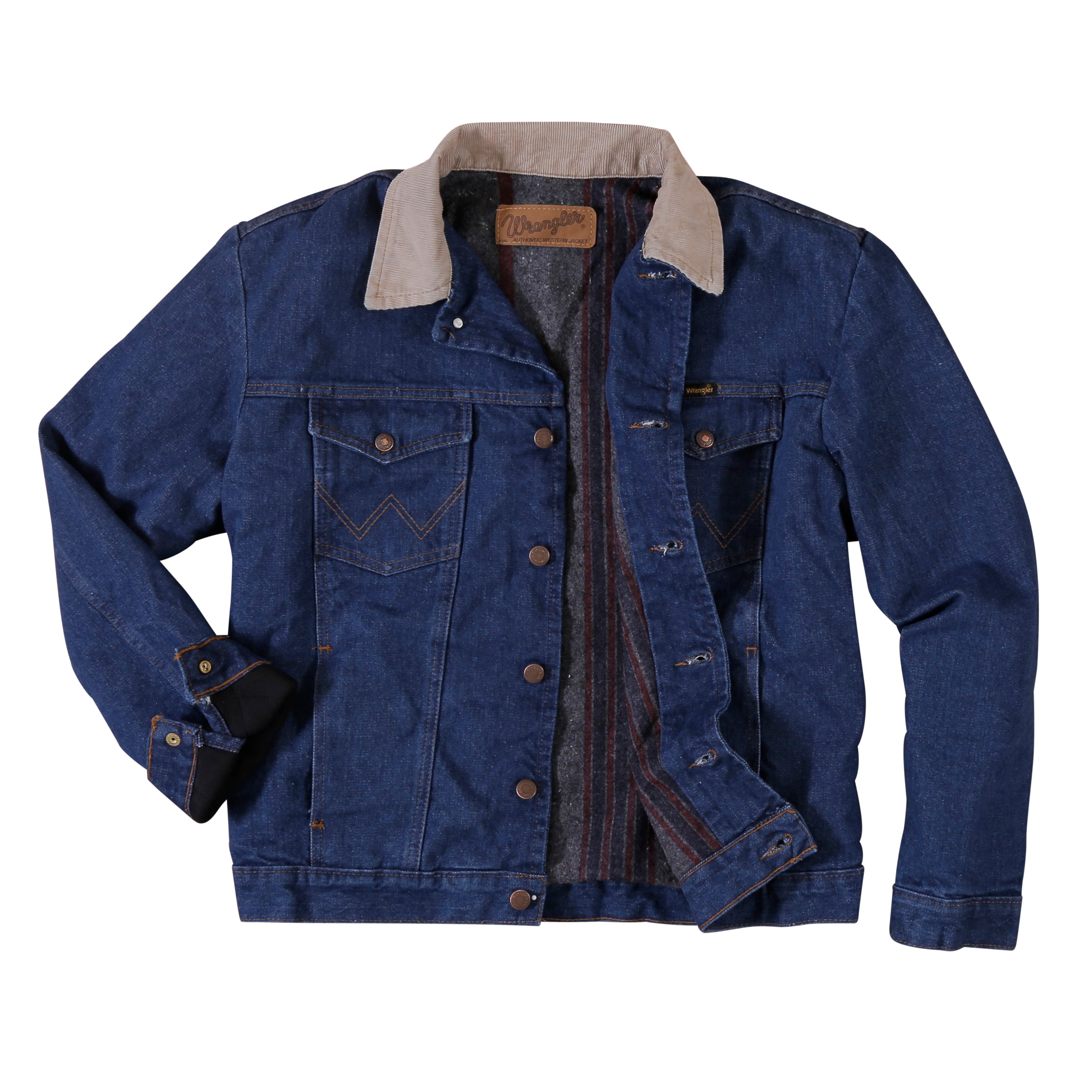 Wrangler Men's Blanket Lined Denim Jacket– Irvine Tack & Western Wear