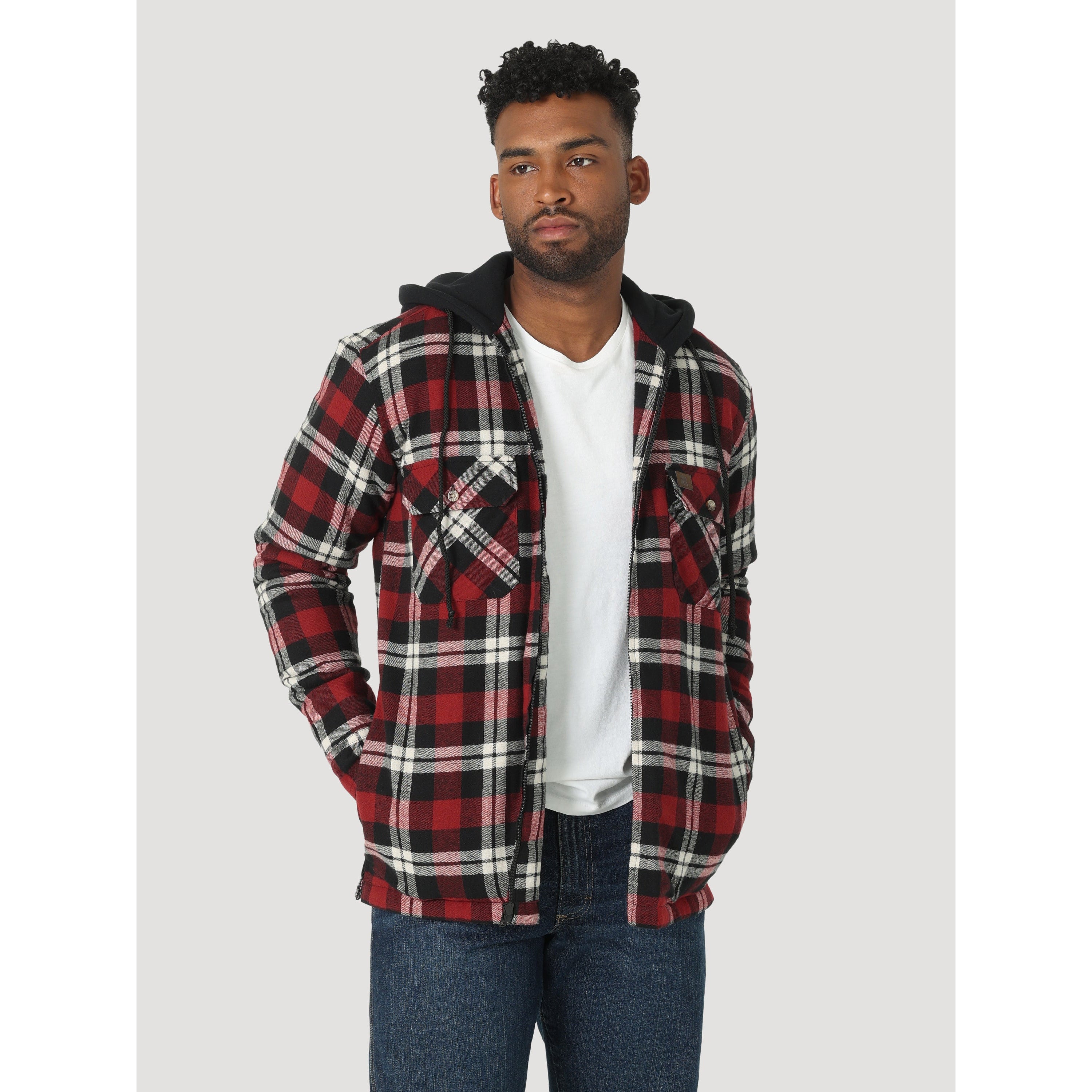 Wrangler Flannel Hooded Jacket– Irvine Tack & Western Wear