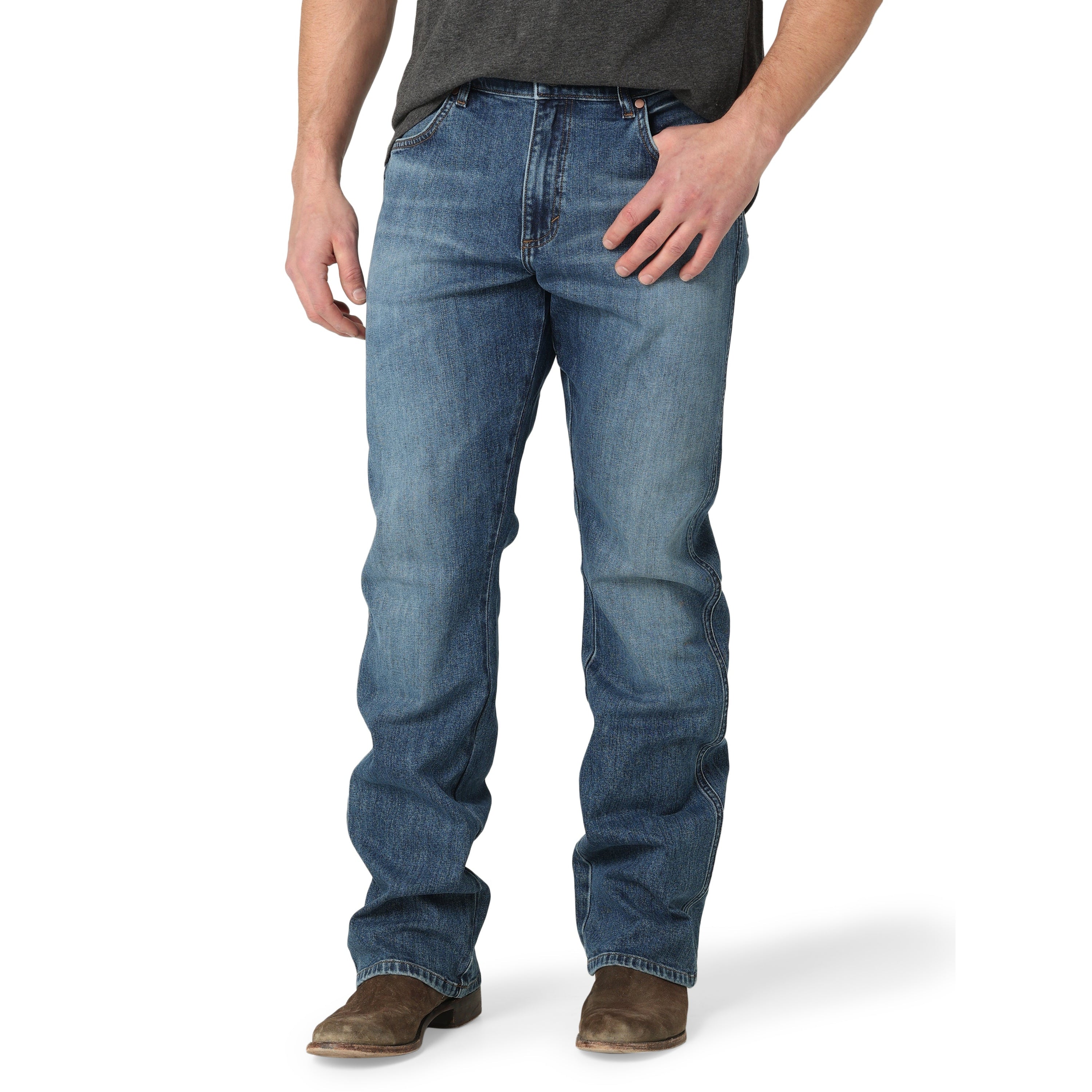 Wrangler Mens Western Retro Relaxed Boot Cut Jeans– Irvine Tack & Western  Wear