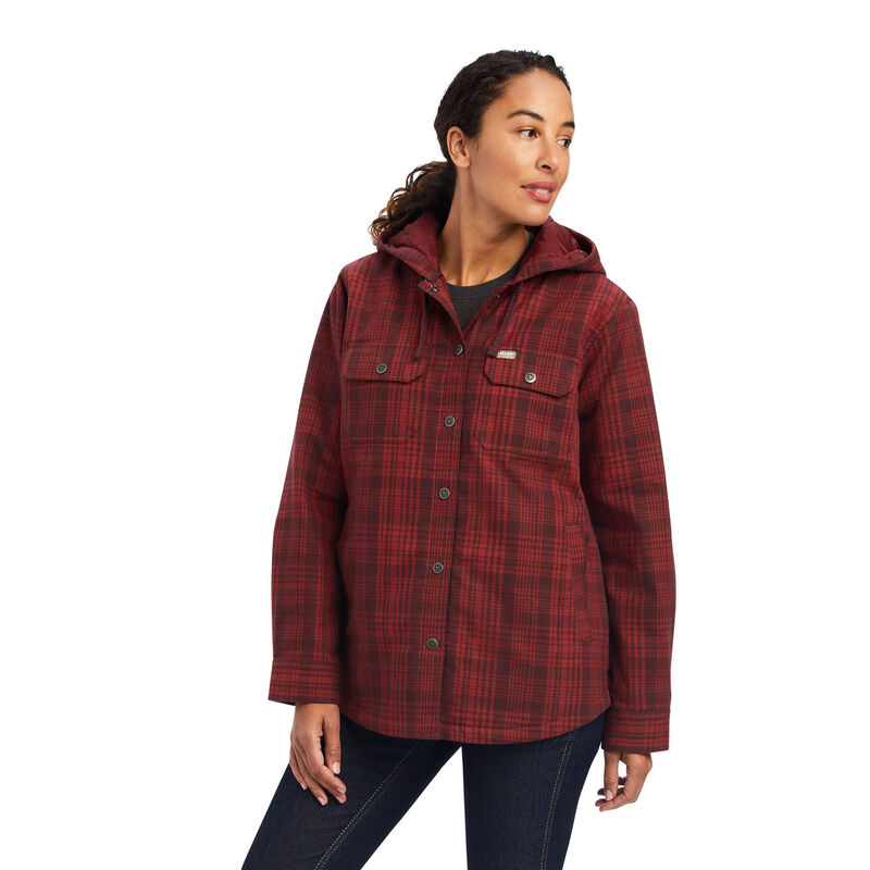 Rebar Flannel Insulated Shirt Jacket