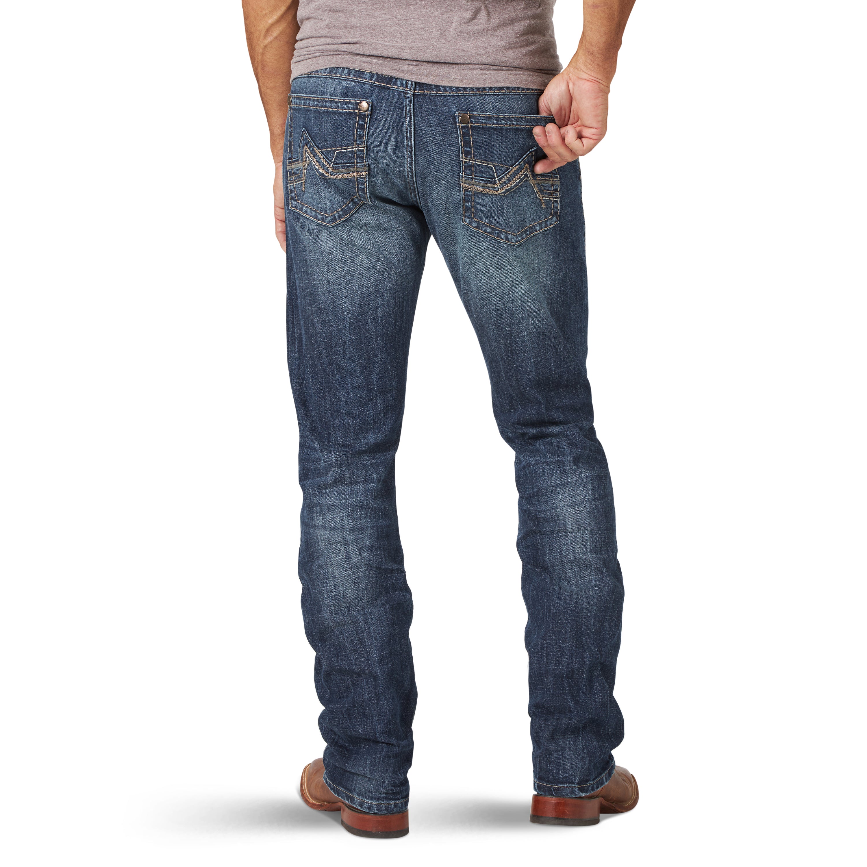 Wrangler Mens Rock 47 Slim Straight Jean– Irvine Tack & Western Wear