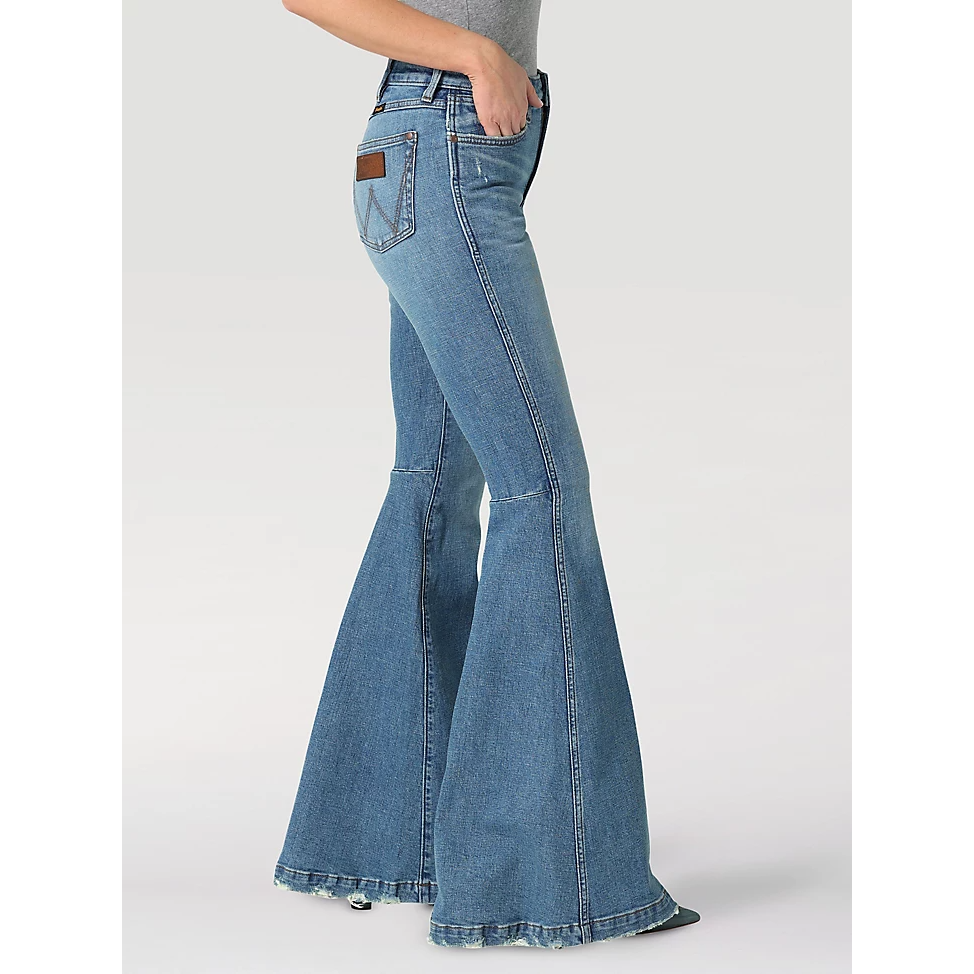 Wrangler Women's Retro Premium High Rise Trumpet Flare Jeans - Helen–  Irvine Tack & Western Wear