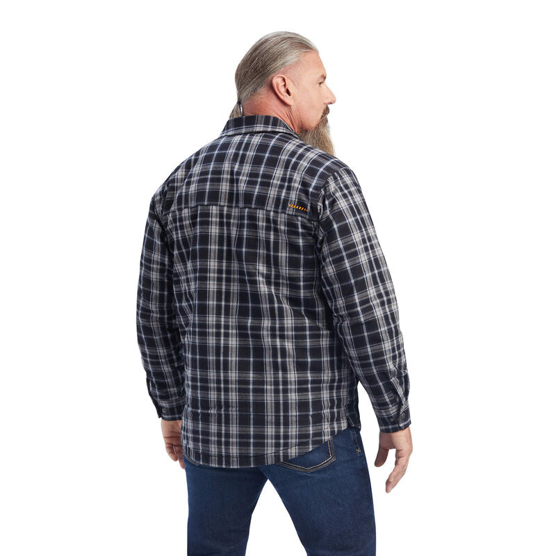 Rebar Flannel Insulated Shirt Jacket