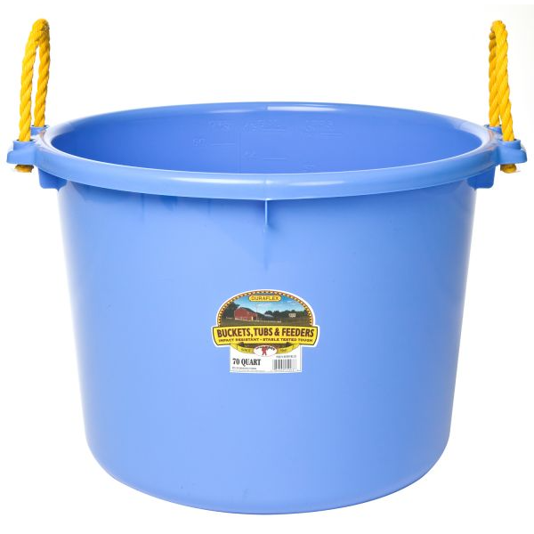 Miller 20 Quart Plastic Better Bucket - Blue