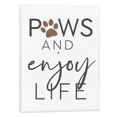 Canvas Paws and Enjoy Life