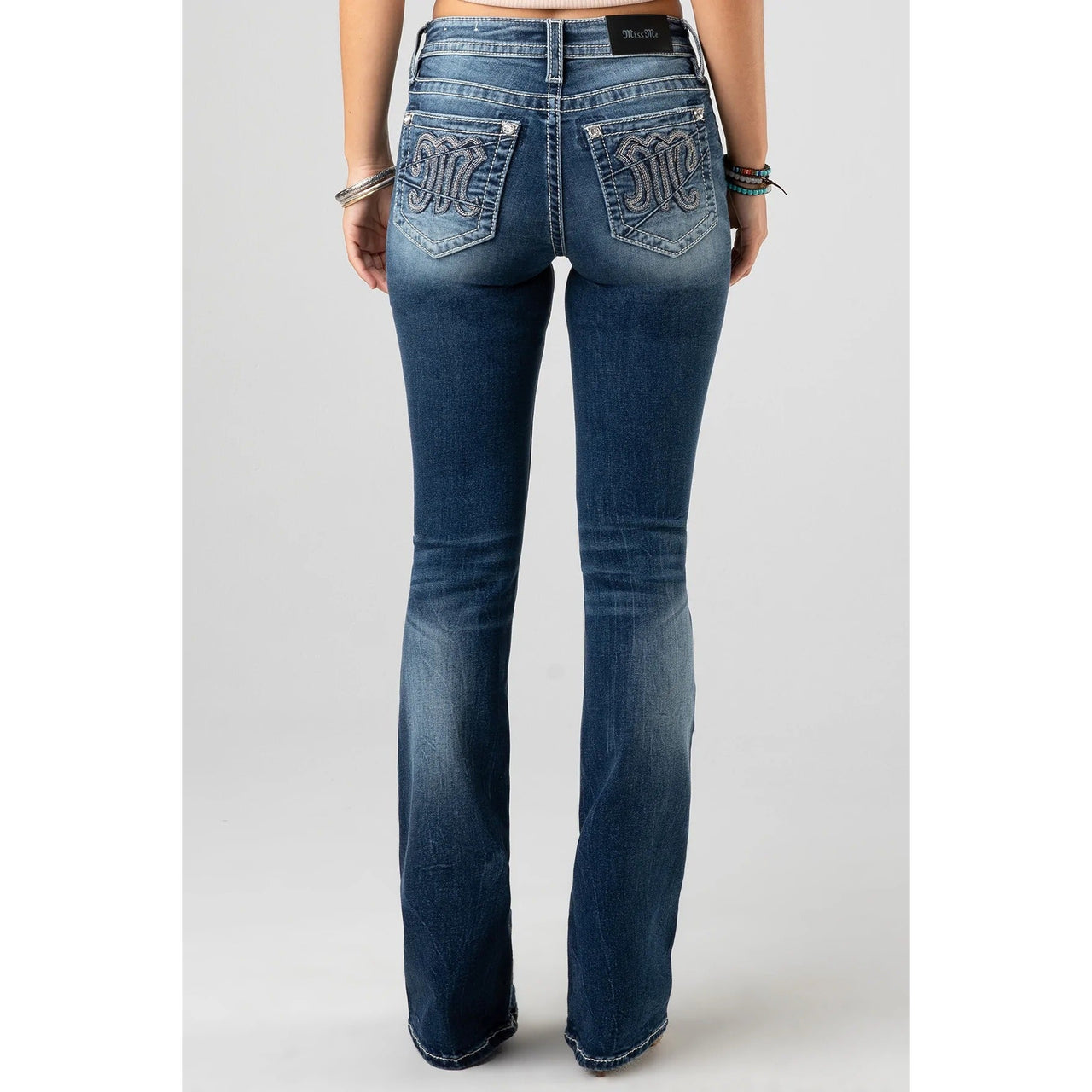 Miss Me Women's Mid Rise Bootcut Jeans M5014B368 - Russell's