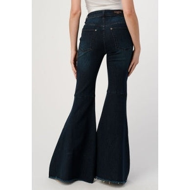 The Bella High Rise Crop Flare Denim Brown 28 – Wave Avenue