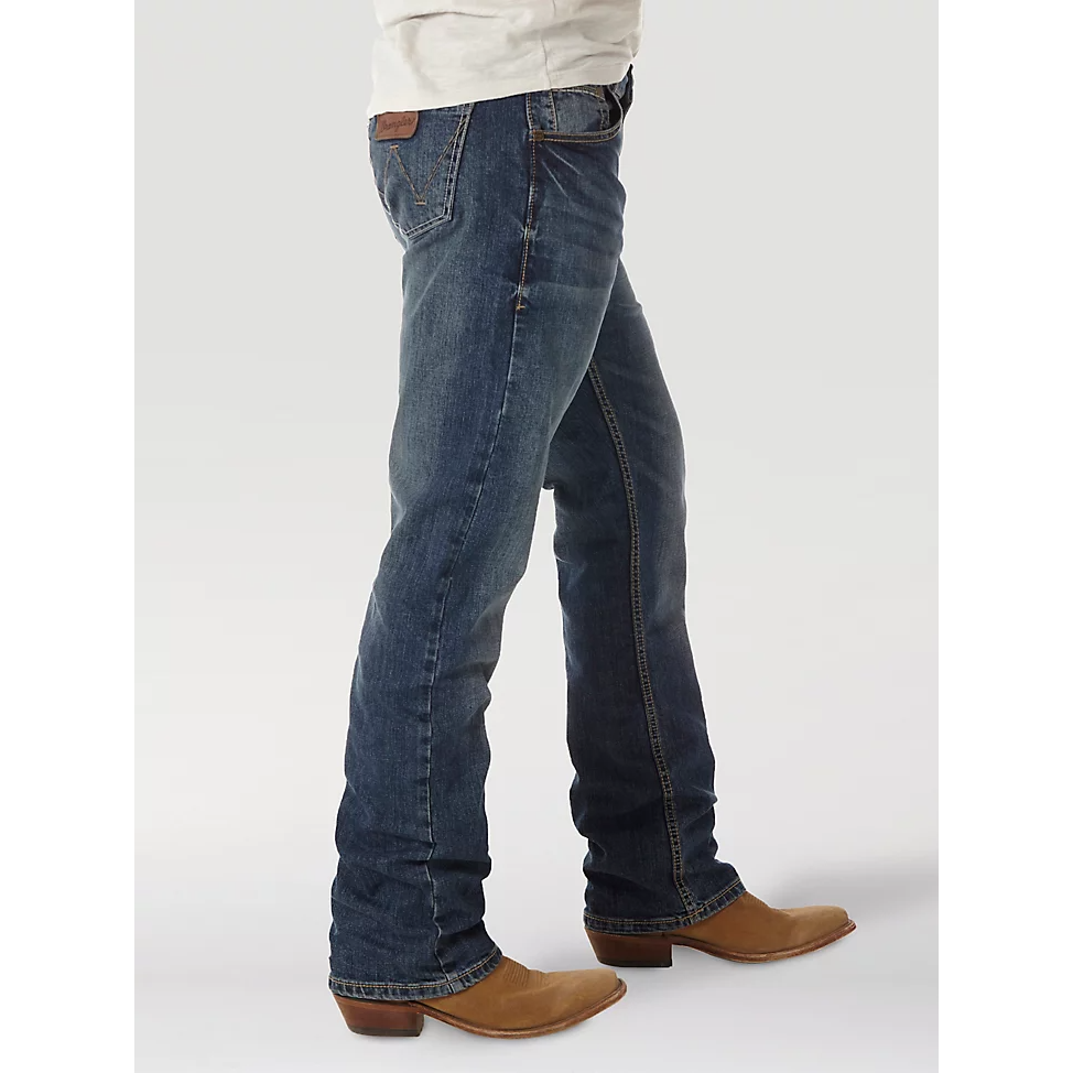 Wrangler Men's Rock 47 Slim Fit Bootcut Jeans - Marina Del Ray