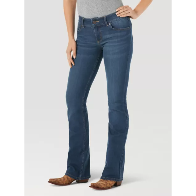 Women's Essential Mid-Rise Bootcut Jean, Women's JEANS, Wrangler®