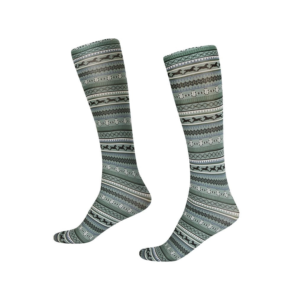 Kerrits Fair Isle Boot Sock– Irvine Tack & Western Wear