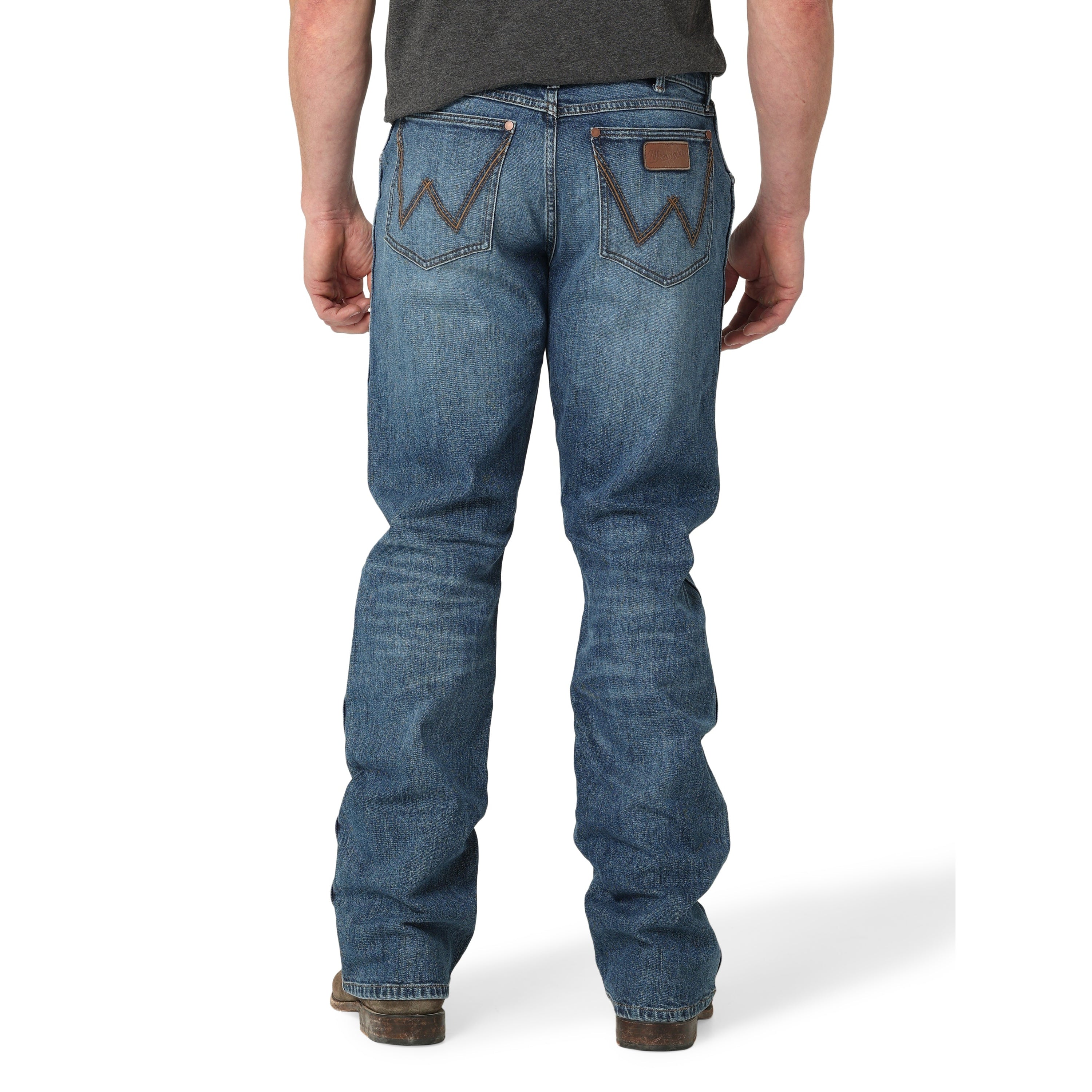 Wrangler Mens Western Retro Relaxed Boot Cut Jeans– Irvine Tack & Western  Wear