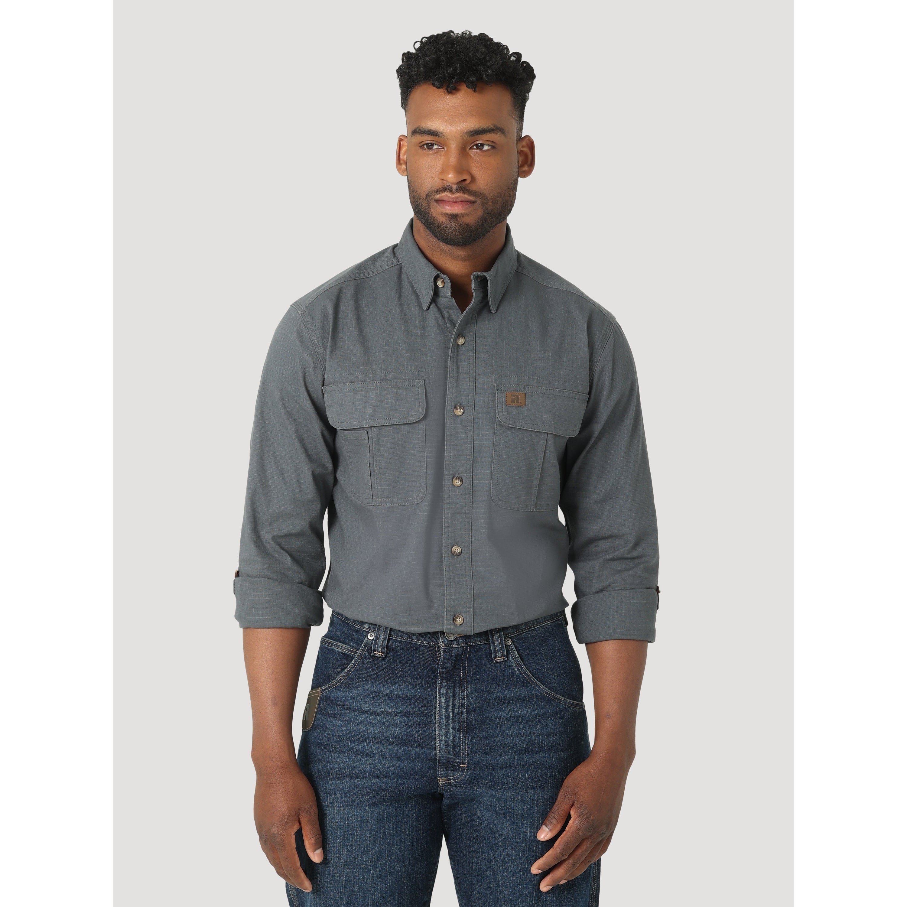 Men's Authentic Cowboy Cut Work Western Shirts (70130MW) - Chambray –  Pete's Town Western Wear