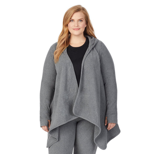 cuddl duds fleece hooded wrap