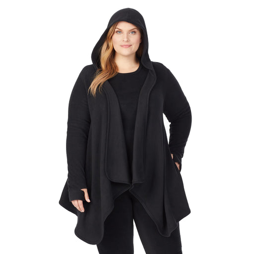 cuddl duds long sleeve hooded wrap