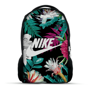 nike floral drawstring bag