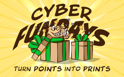 Cyber Mondays Turn Points Into Prints