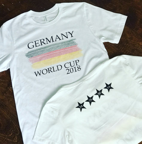 Camisas de la Copa Mundial de Alemania