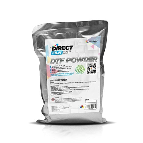 OmniPrint DTF Adhesive White Powder - 1lb