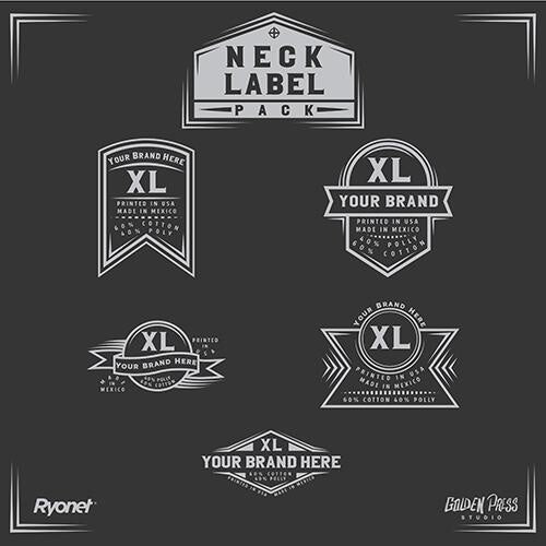 Vector Neck Label Pack (Download Only) | by 