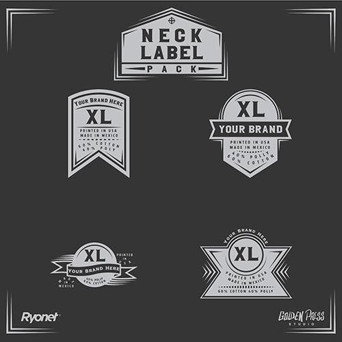 Vector Neck Label Pack (Download Only) | by 