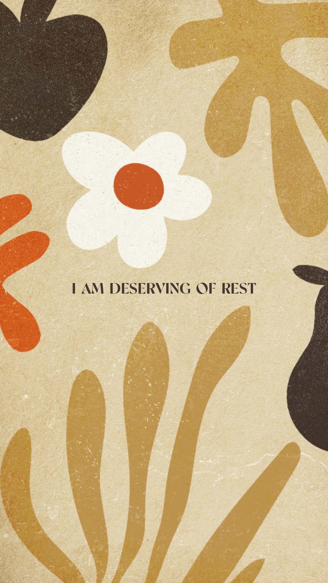 I am deserving of rest