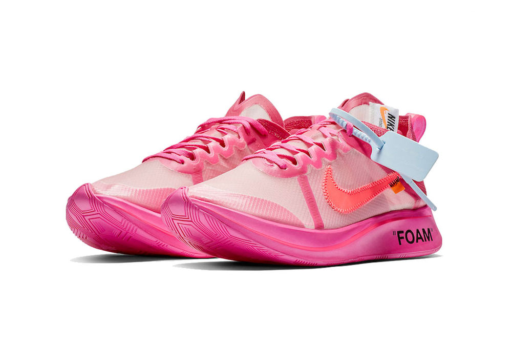 Lust presenta Zoom Fly x Off-White™ "Tulip Pink"