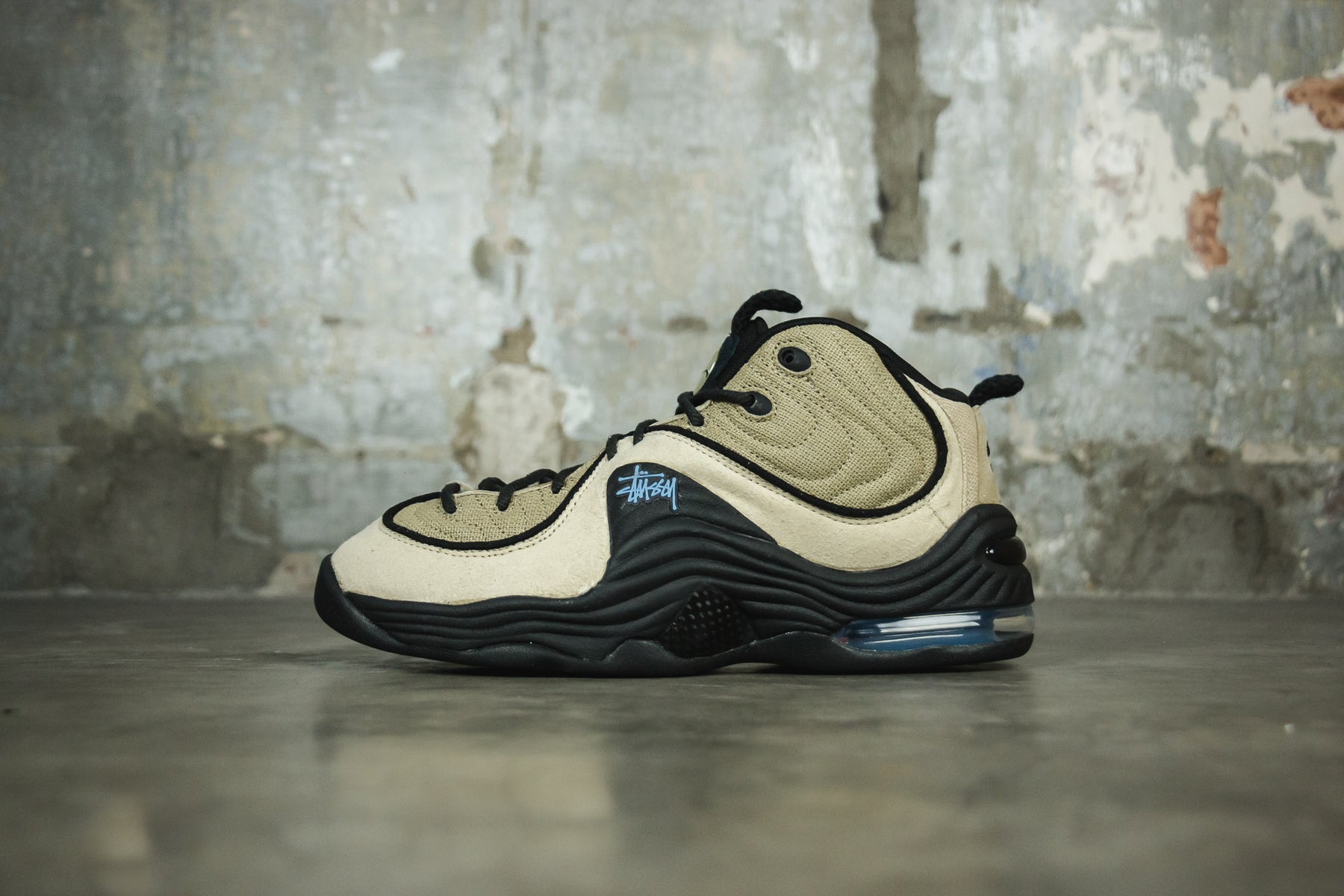 Stussy×Nike AirPenny2 RattanandLimestone - スニーカー