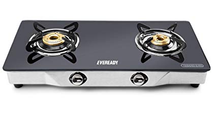 Eveready 2 Burner Toughened Gas Stove Nepsomart